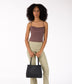 ZOEY Vegan Tote Bag - Purity | Color: Brown - variant::truffle