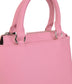 ATHENA Small Vegan Satchel - Sol | Color: Pink - variant::blush