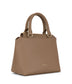 ATHENA Small Vegan Satchel - Sol | Color: Brown - variant::twig