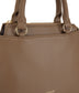 ATHENA Small Vegan Satchel - Sol | Color: Brown - variant::twig