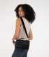 HEART Vegan Crossbody Bag - Sol | Color: Black - variant::black