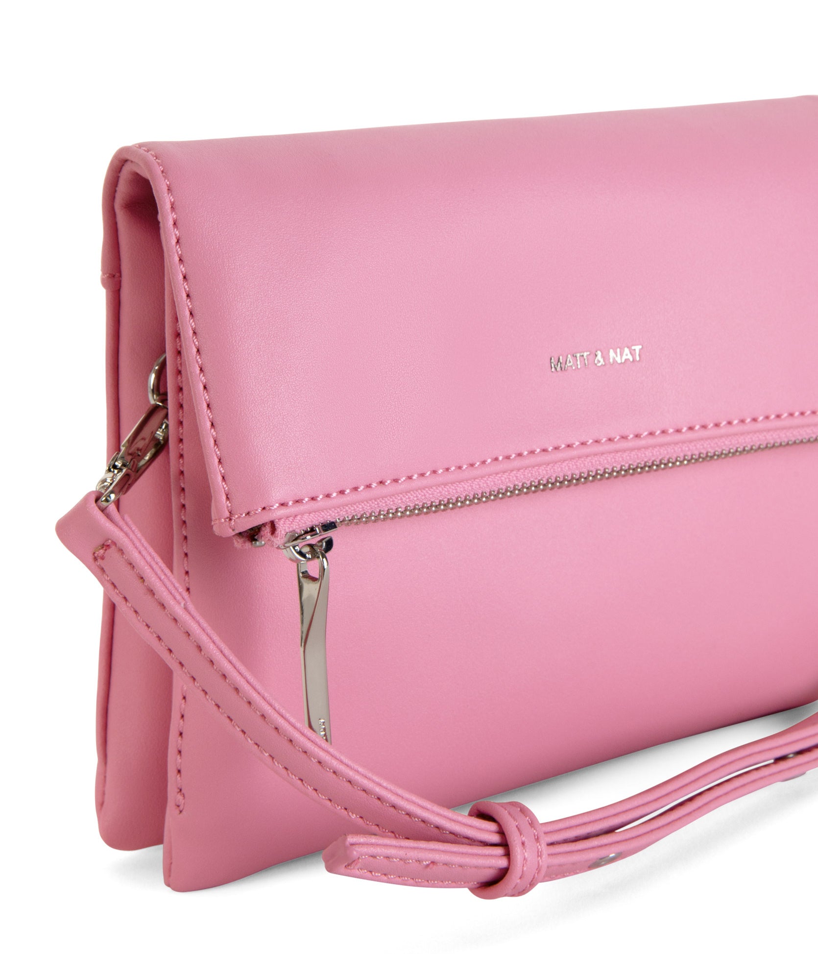 HILEY Vegan Crossbody Bag - Sol | Color: Pink - variant::blush