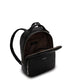 CAROSM Small Vegan Backpack - Sol | Color: Black - variant::black