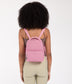 CAROSM Small Vegan Backpack - Sol | Color: Pink - variant::blush