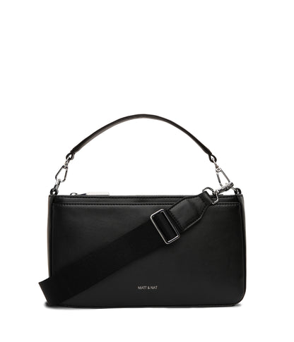 FENNE Vegan Convertible Crossbody Bag - Sol | Color: Black - variant::black