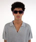 IVVY-2 Recycled Rectangle Sunglasses | Color: Purple, Grey - variant::lilac