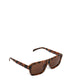 RYLEE Retro Square Sunglasses | Color: Brown - variant::pribro