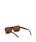 RYLEE Retro Square Sunglasses | Color: Brown - variant::pribro