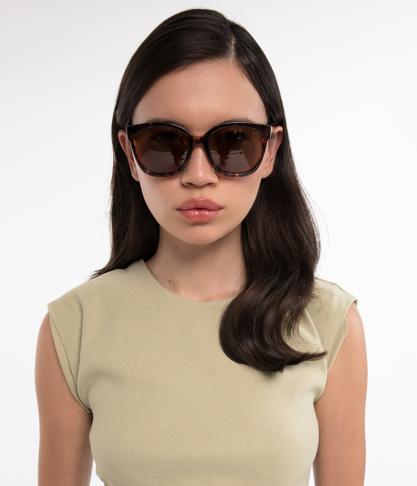 CLEA Wayfarer Sunglasses | Color: Brown - variant::brown