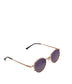 EDDON Small Round Sunglasses | Color: Purple - variant::mauve