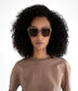 LOIS-2 Recycled Square Sunglasses | Color: Brown - variant::print