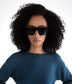 LYN Brown Square Sunglasses | Color: Brown - variant::brown