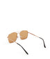 RUTH Aviator Sunglasses | Color: White - variant::nude