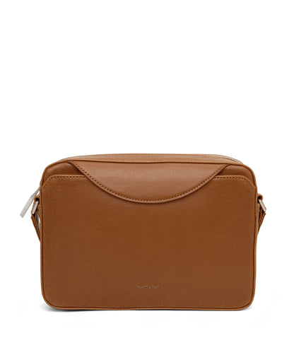 BRIDGE Vegan Crossbody Bag - Vintage | Color: Brown - variant::chili