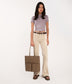 BERTA Vegan Tote Bag - Sol | Color: Brown - variant::twig