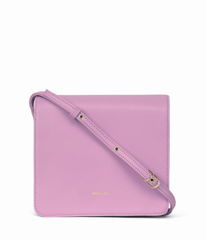 DOVER SM Vegan Crossbody Bag - Sol | Color: Purple - variant::petal