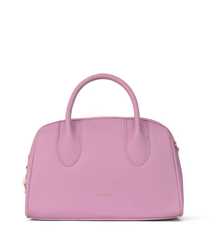 FLORIA Vegan Satchel - Sol | Color: Purple - variant::petal