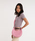 SERENA Vegan Hobo Bag - Sol | Color: Pink - variant::blush