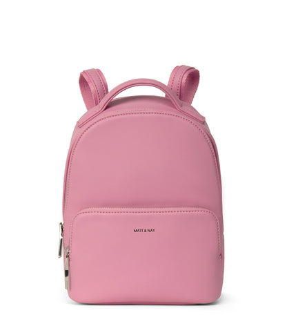 CAROSM Small Vegan Backpack - Sol | Color: Pink - variant::blush