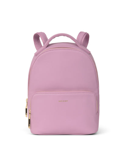 CAROSM Small Vegan Backpack - Sol | Color: Purple - variant::petal