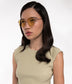 KAYASM Small Square Sunglasses | Color: Grey - variant::silver