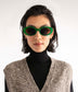 MIELA-2 Recycled Oval Sunglasses | Color: Black, Grey - variant::black