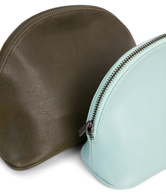 DUET Vegan Toiletry Cases - Vintage | Color: Green - variant::olive