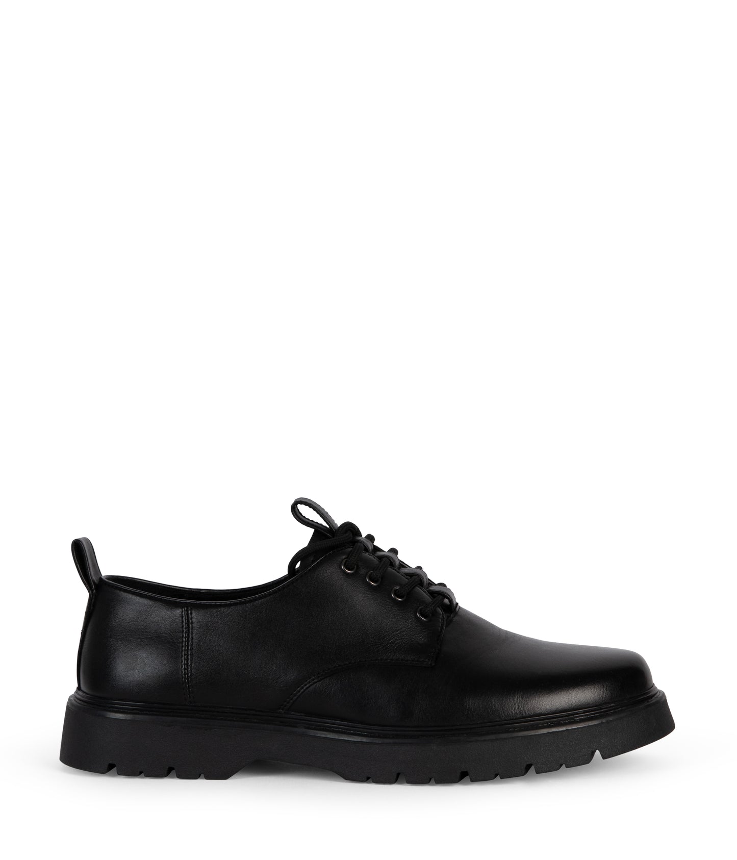 ENDO Men's Vegan Oxford Shoes| Color: Black - variant::black