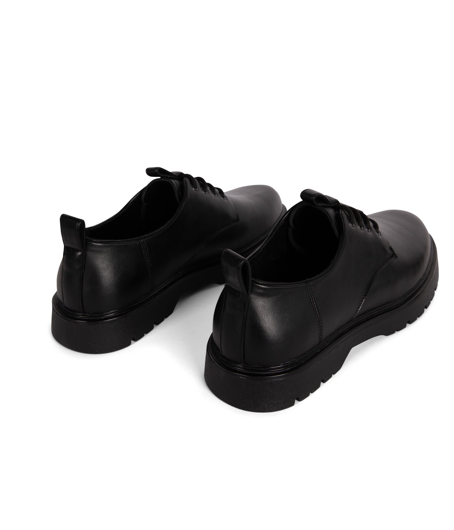 ENDO Men's Vegan Oxford Shoes| Color: Black - variant::black