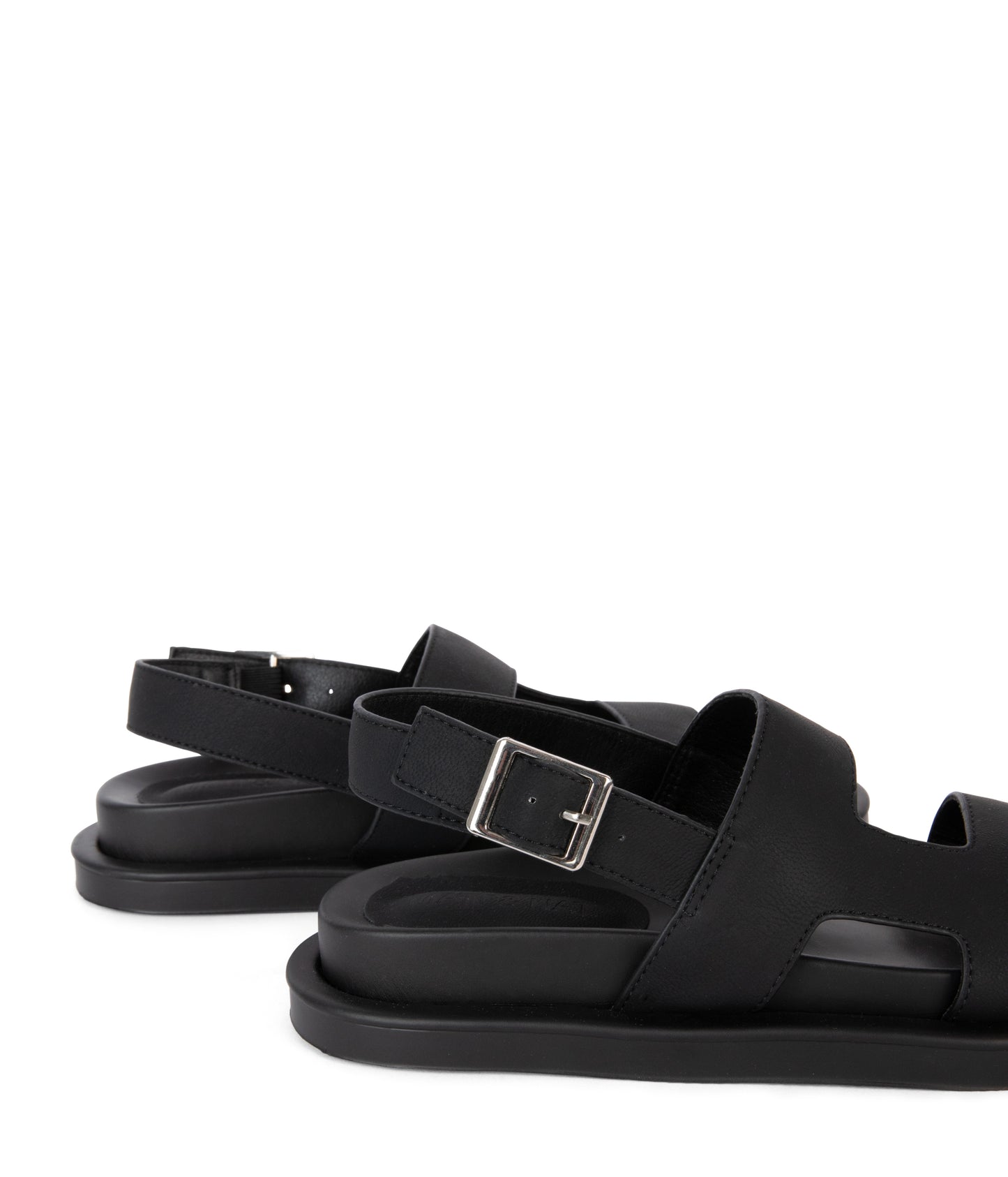 MOAI Women’s Vegan Sandals | Color: Black - variant::black