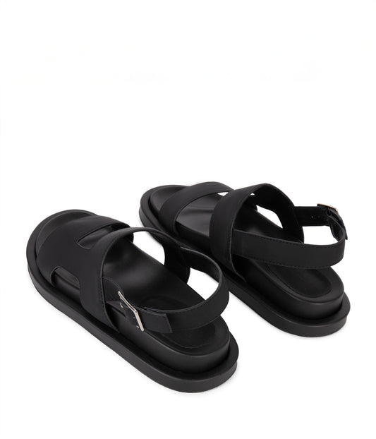 MOAI Women’s Vegan Sandals | Color: Black - variant::black