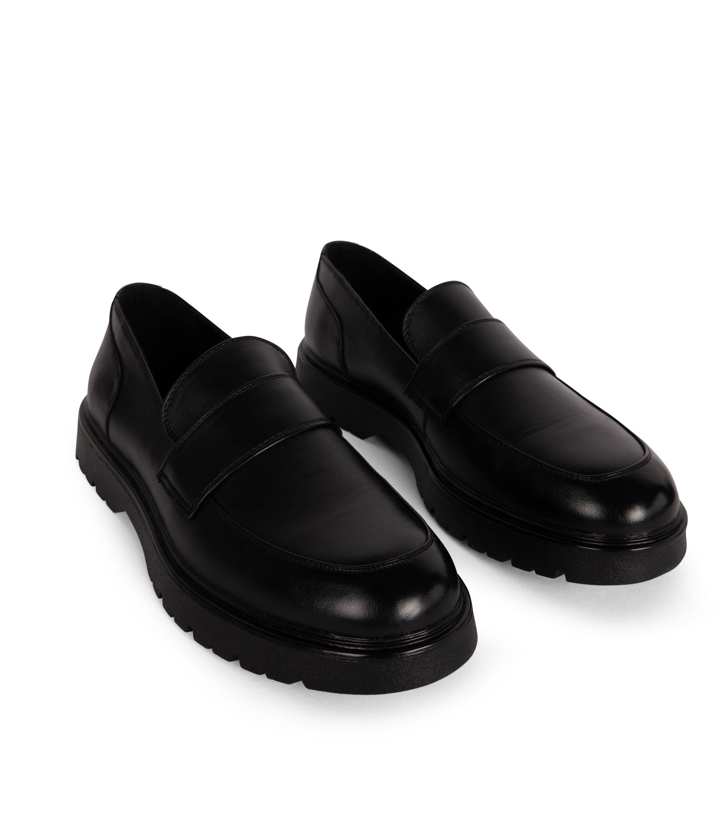 RHYE Men's Vegan Loafers| Color: Black - variant::black