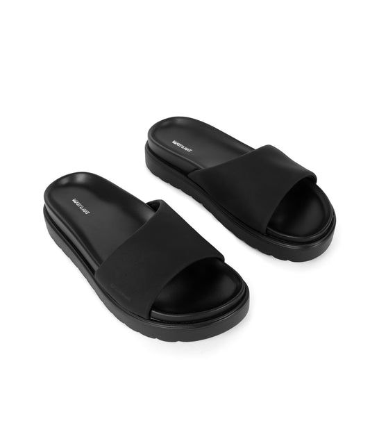 TOYO Women’s Vegan Sandals | Color: Black - variant::black