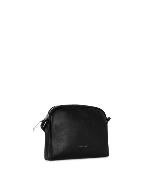 KRISTY Slim  Vegan Crossbody Bag - Forum | Color: Black - variant::black