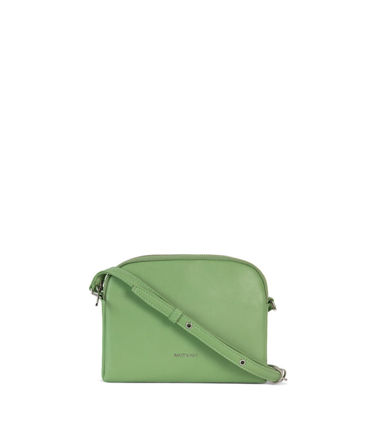 KRISTY Slim  Vegan Crossbody Bag - Forum | Color: Green - variant::chameleon