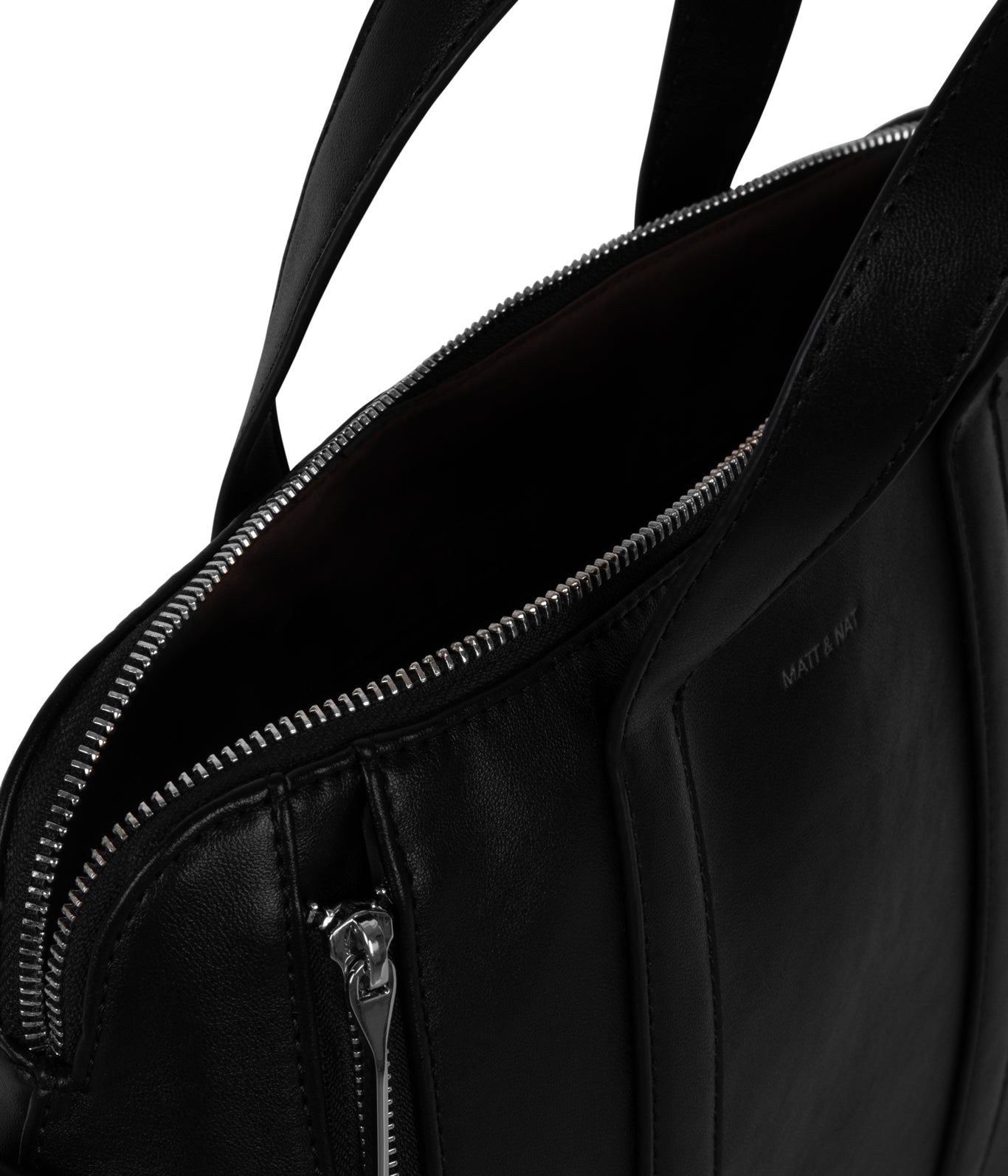 SONA Vegan Satchel - Forum | Color: Black - variant::black