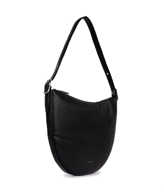 ESTHER Vegan Hobo Bag - Forum | Color: Black - variant::black