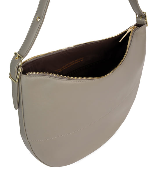 ESTHER Vegan Hobo Bag - Forum | Color: Grey - variant::cave