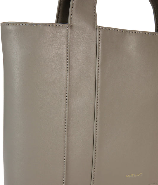 GARNI Vegan Tote Bag - Forum | Color: Grey - variant::cave