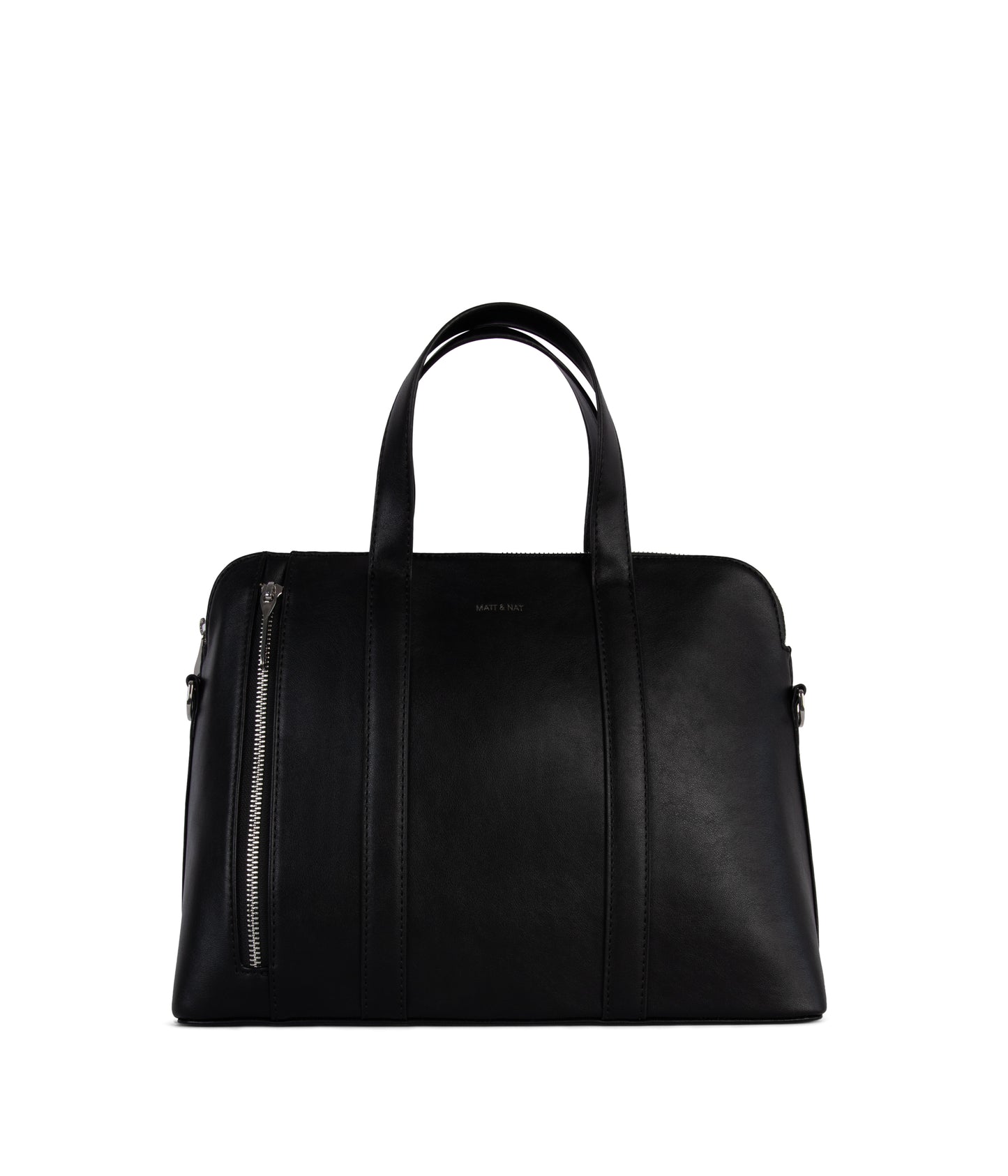 SONA Vegan Satchel - Forum | Color: Black - variant::black