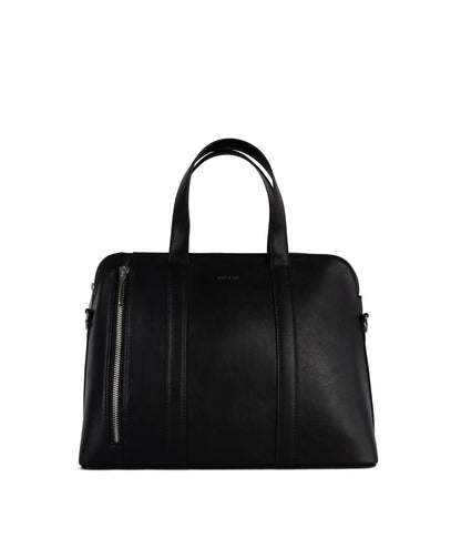 SONA Vegan Satchel - Forum | Color: Black - variant::black