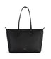 ABBI Vegan Tote Bag - Grain | Color: Black - variant::black