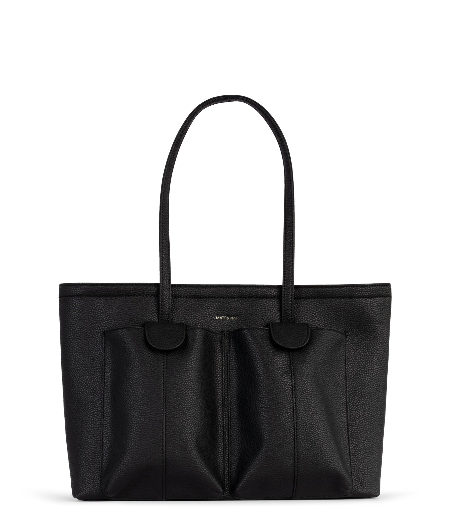 JOS Vegan Tote Bag - Grain | Color: Black - variant::black