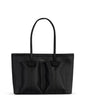 JOS Vegan Tote Bag - Grain | Color: Black - variant::black