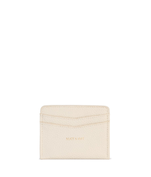 JUNYA Vegan Card Holder - Grain | Color: Beige - variant::oat