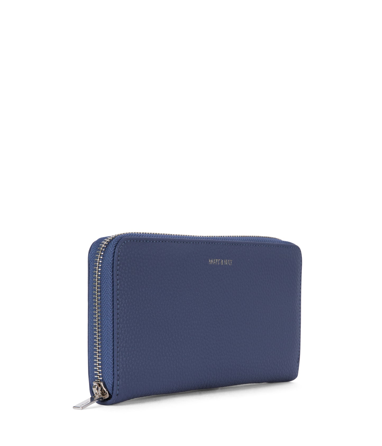 CENTRAL Vegan Wallet - Grain | Color: Blue - variant::blueberry