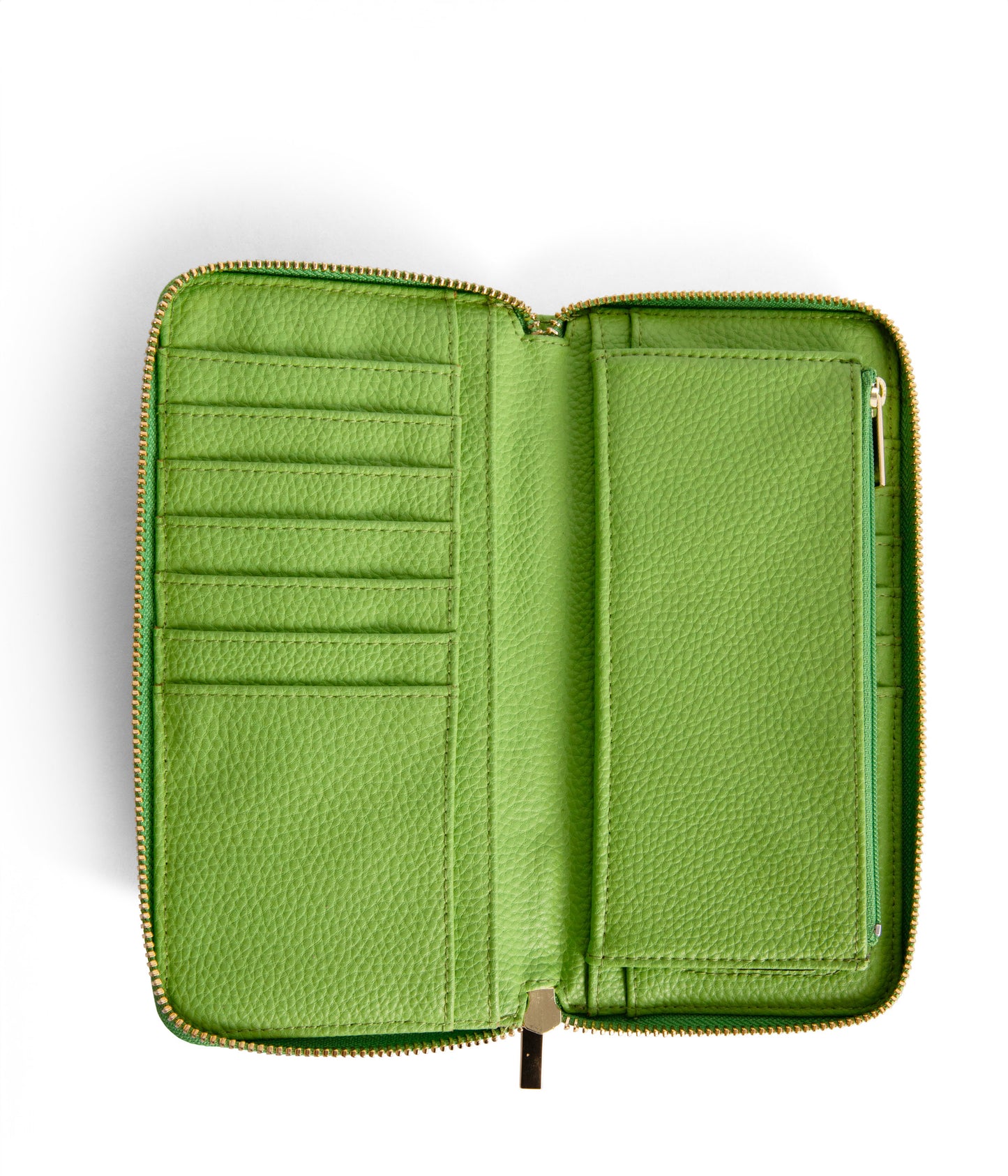 CENTRAL Vegan Wallet - Grain | Color: Green - variant::peppermint