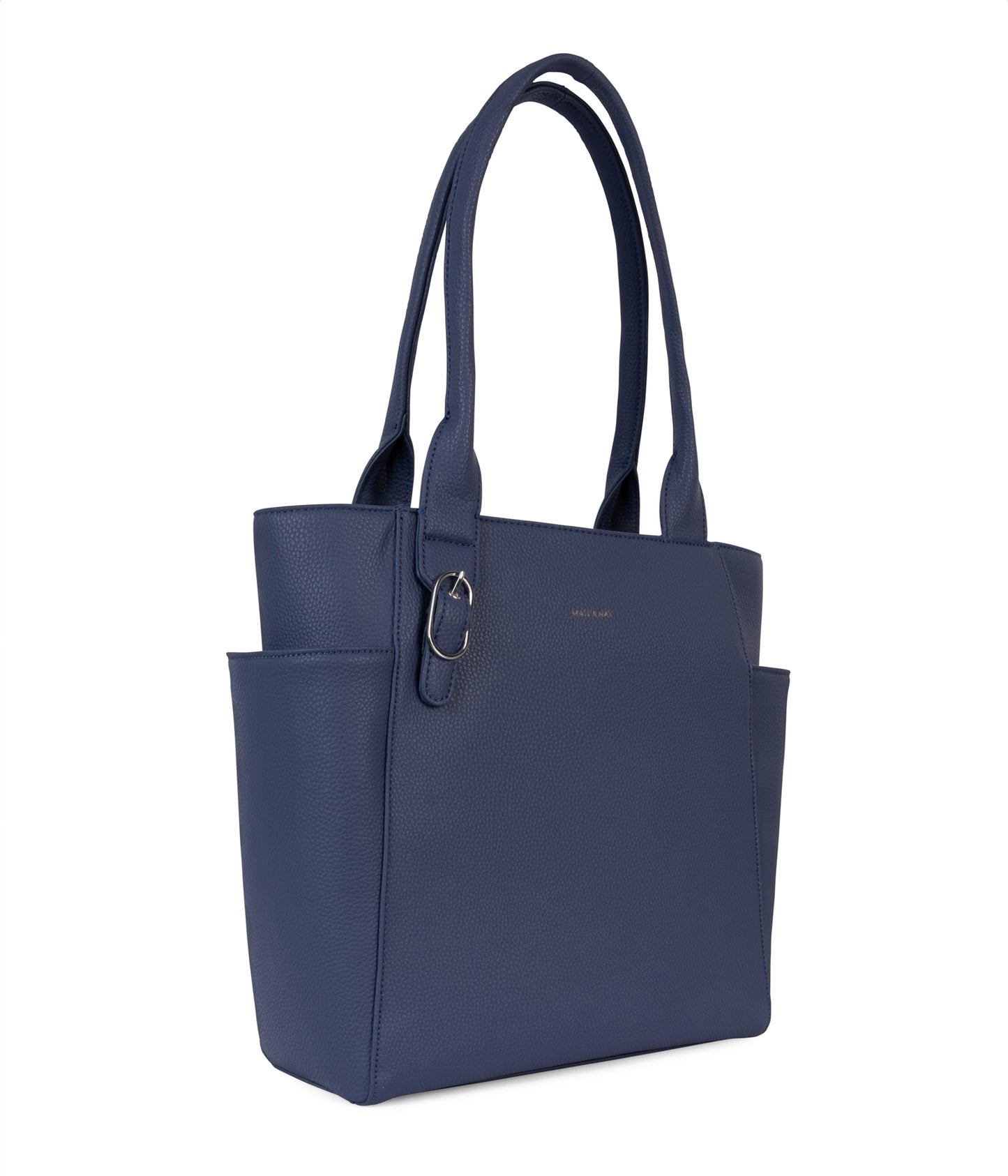 IONA Vegan Tote Bag - Grain | Color: Blue - variant::blueberry