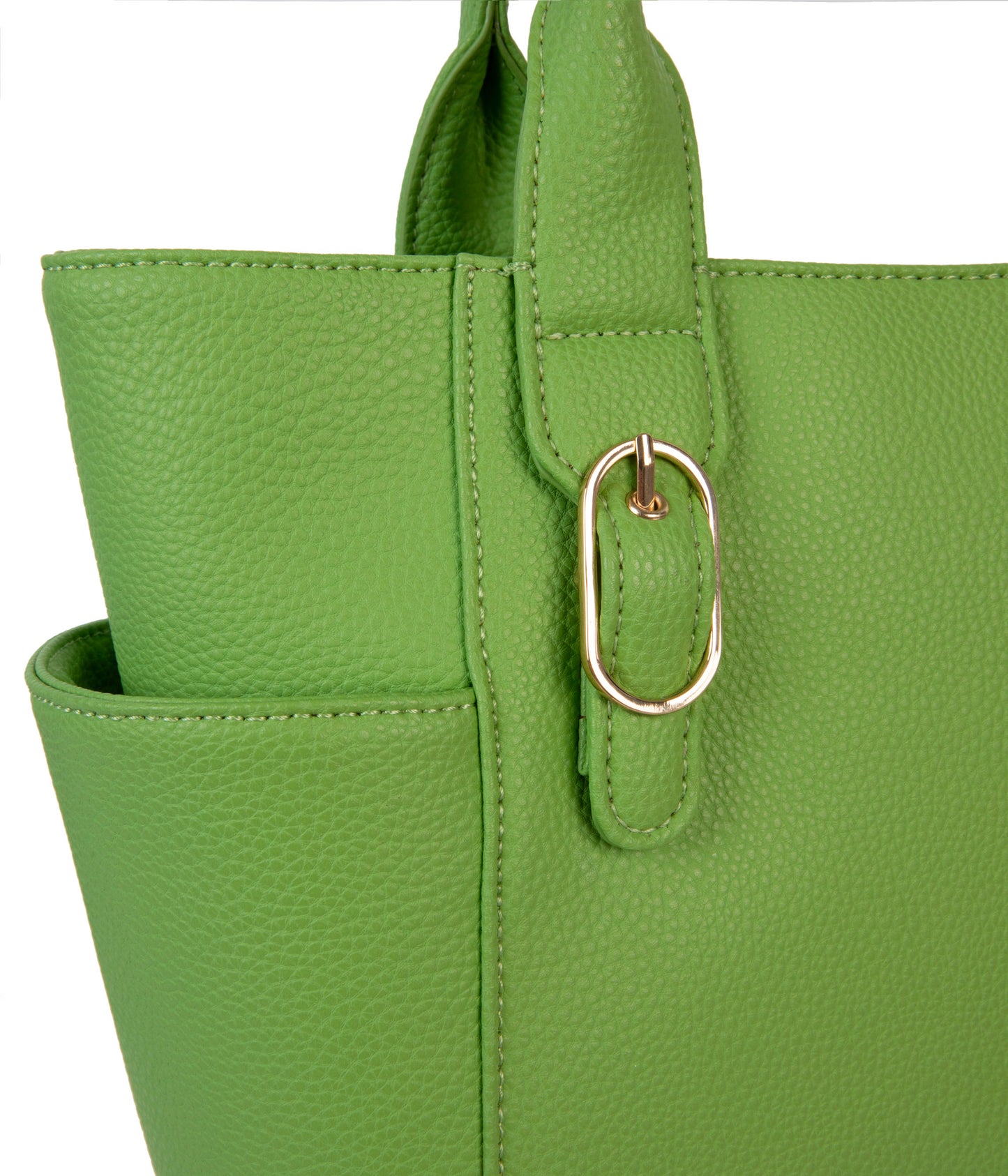 IONA Vegan Tote Bag - Grain | Color: Green - variant::peppermint