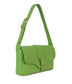 ISABELLE Vegan Shoulder Bag – Grain | Color: Green - variant::peppermint